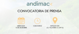 Andimac presentará en un acto su hoja de ruta con relación al Plan de Recuperación, Transformación y Resiliencia