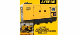 Ayerbe desarrolla una nueva línea de generadores insonorizados