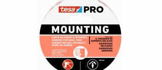 tesa Mounting PRO Pared Pintada, ideal para superficies delicadas 