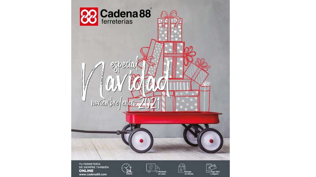La Navidad ha llegado con el nuevo catálogo de las ferreterías Cadena88