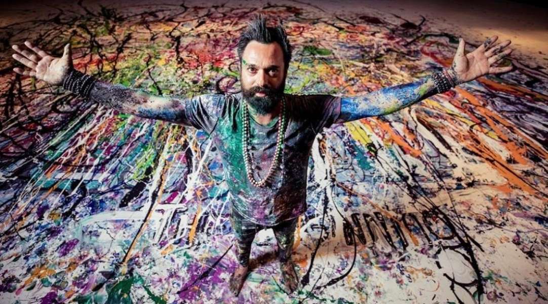 Sacha Jafri crea el lienzo más grande del mundo con pintura AkzoNobel