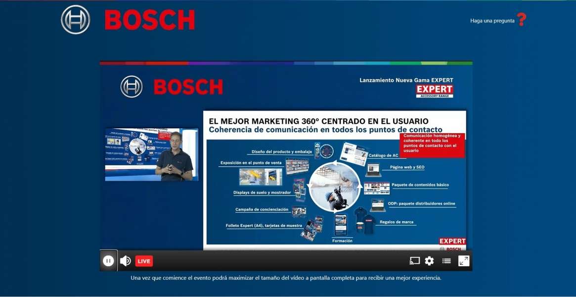 Nueva línea EXPERT de Bosch para profesionales y otras muchas novedades
