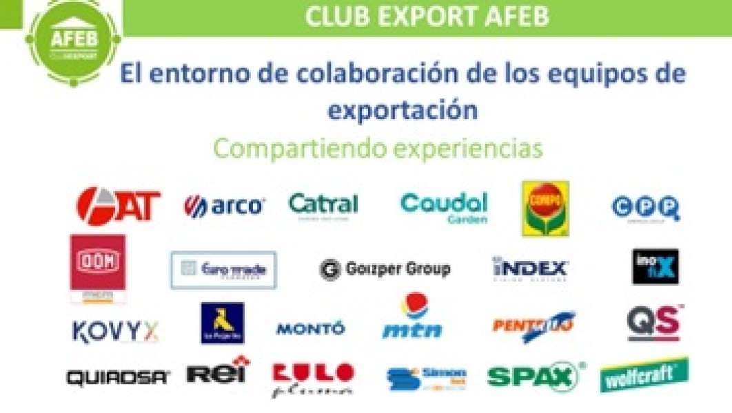 El Club Export de AFEB incorpora tres nuevos miembros 
