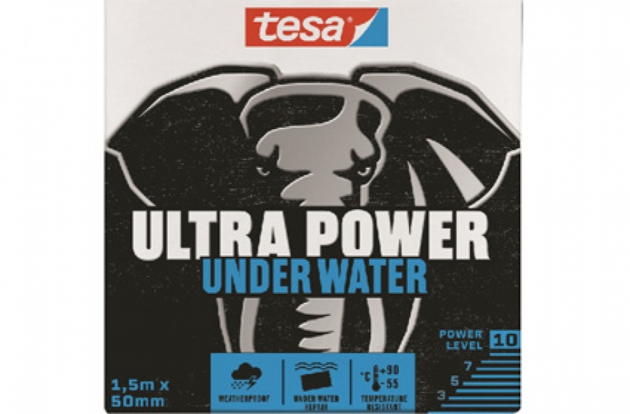 tesa Ultra Power underwater: cinta de reparación para aventureros al aire libre