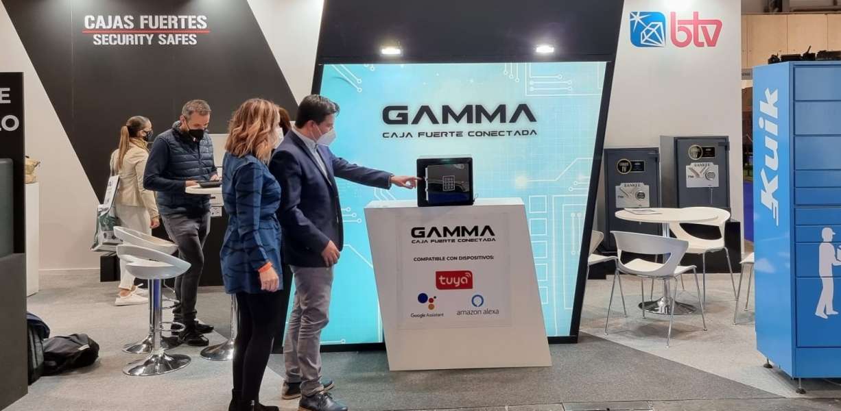 BTV presenta la caja fuerte Gamma compatible con Google Home y Alexa