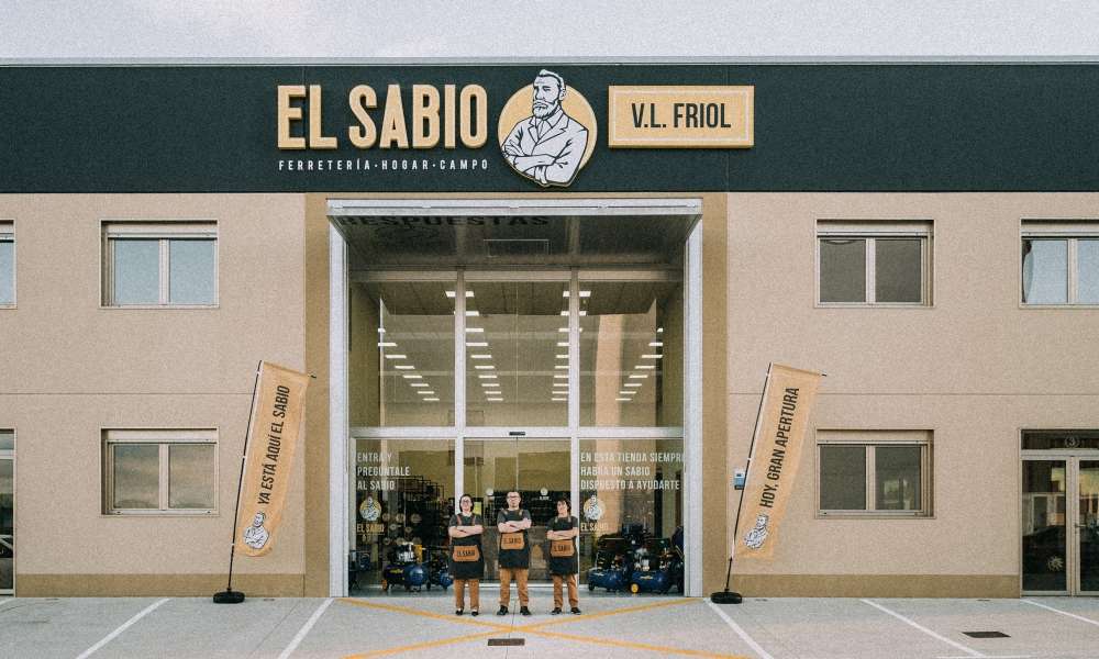 Nueva ferretería El Sabio en Lugo con una tienda en Friol, la cuarta en Galicia
