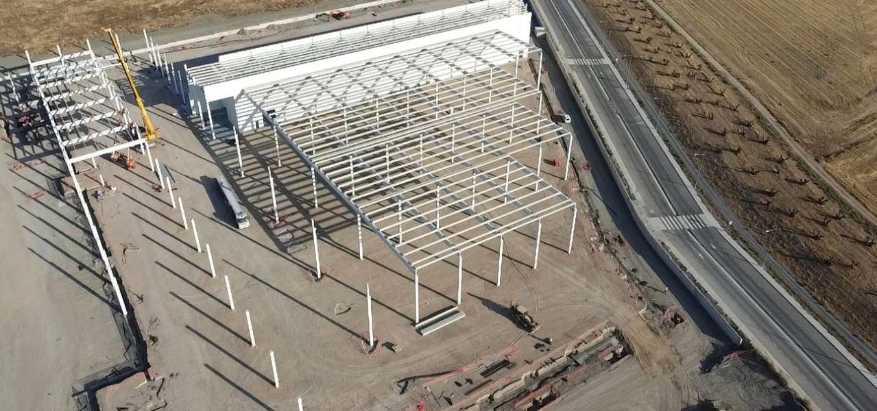 Gran avance en la construcción del nuevo centro logístico de Ehlis en Illescas