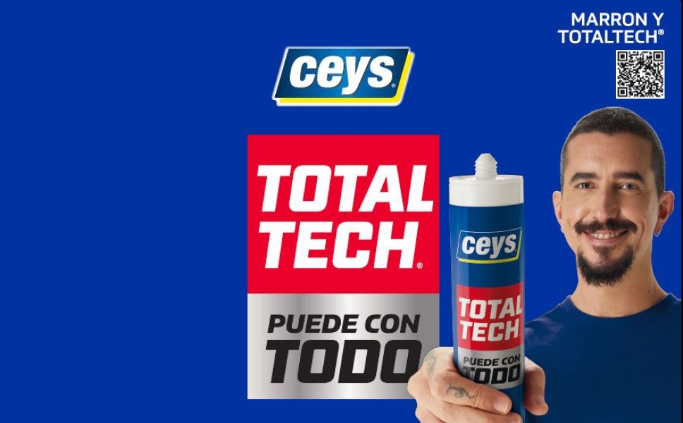 Marron promociona el adhesivo-sellador Ceys TotalTech