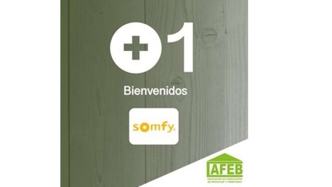 Somfy se incorpora a AFEB sumando 114 asociados