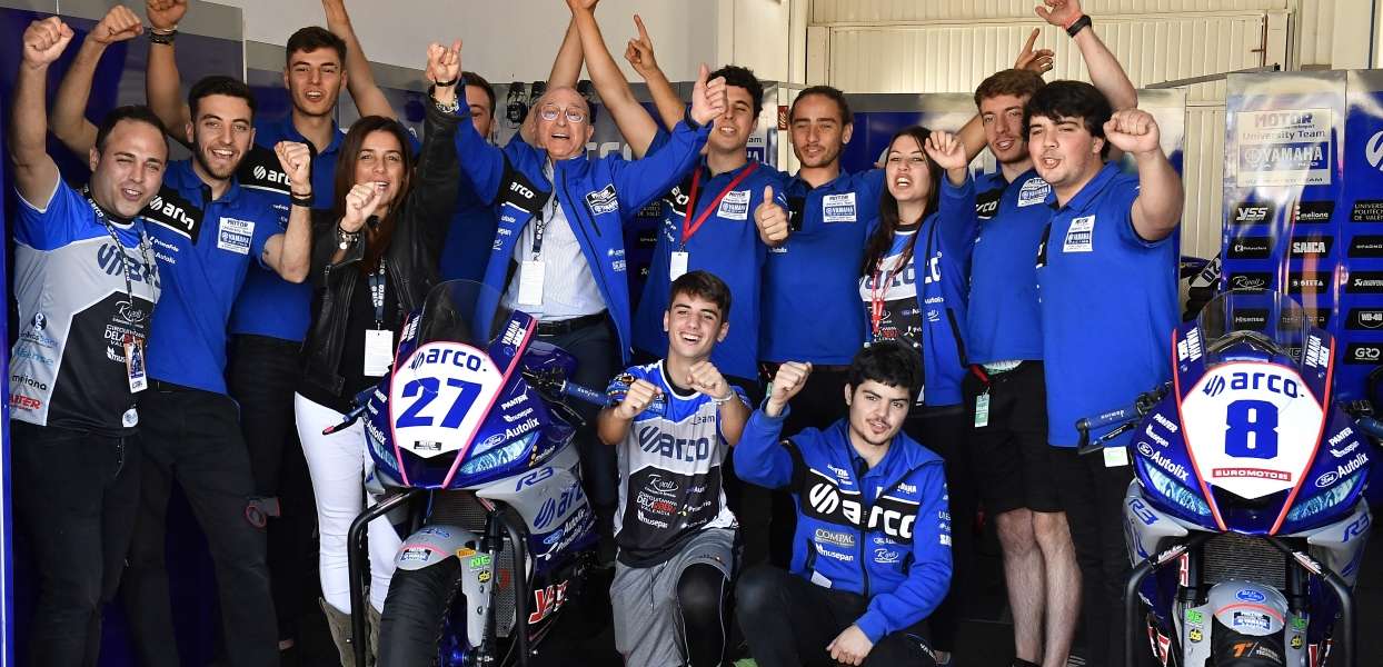 ARCO patrocina el equipo ganador del Campeonato de España de Superbike Junior