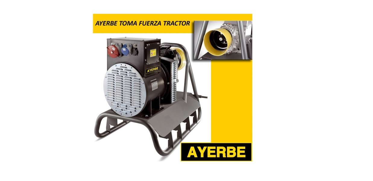 Nueva gama de generadores Ayerbe “Toma de Fuerza Tractor”