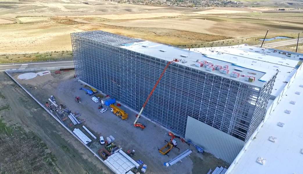 El nuevo almacén automatizado de Ehlis en Illescas finaliza su construcción