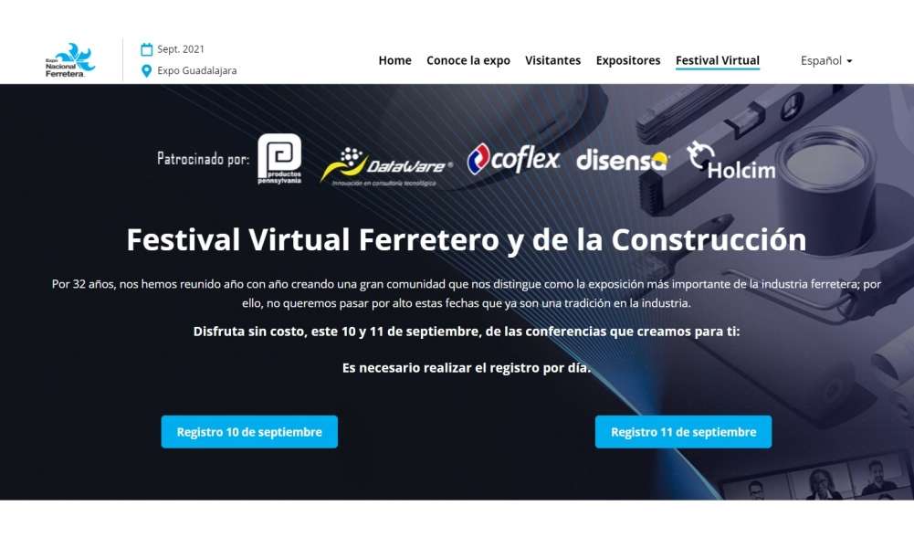 1er Festival Virtual Ferretero y de la Construcción por ExpoNacional Ferretera