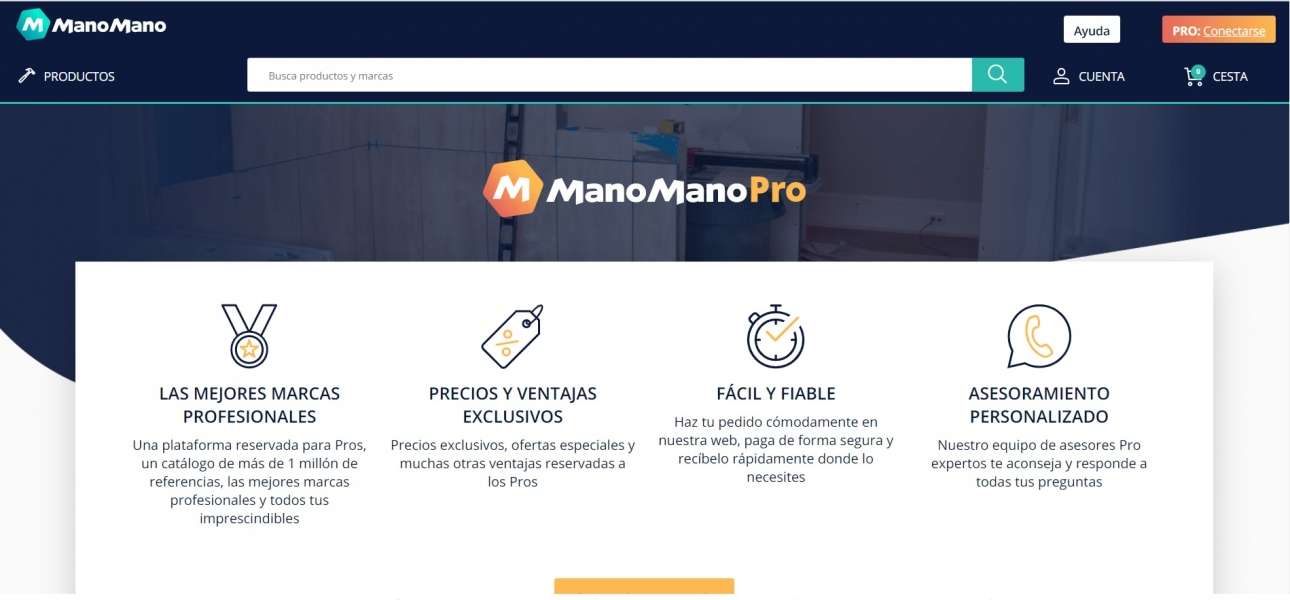 ManoMano se abre paso en el sector de los profesionales de la construcción