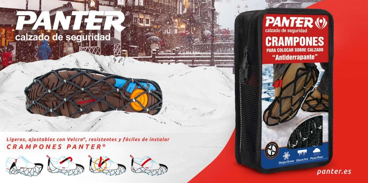 Crampones Panter o cómo caminar seguros sobre nieve o hielo - Iberferr