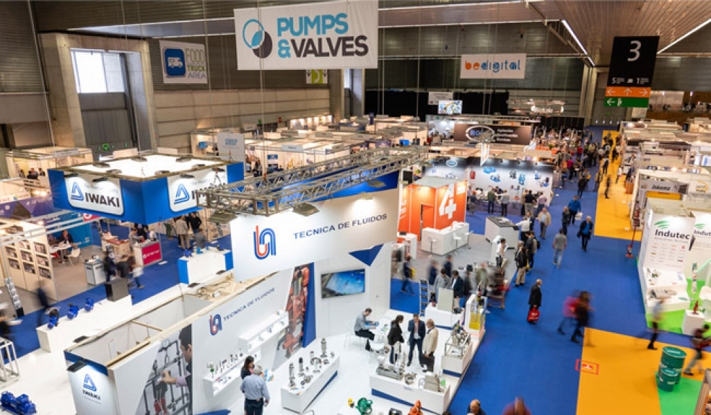  Pumps&Valves se celebrará en junio dentro de +Industry 2023 