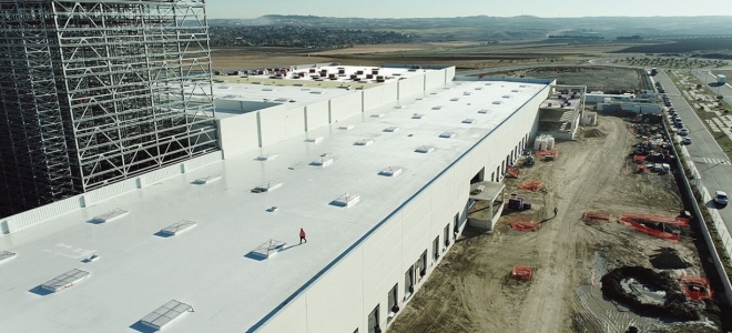 Grandes avances en el nuevo centro logístico de Ehlis en Illescas