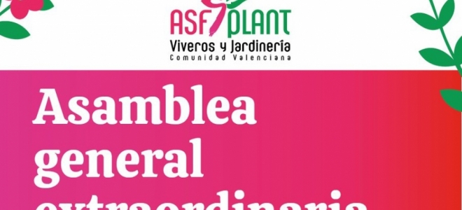 Asfplant celebrará una asamblea general extraordinaria el 9 de junio