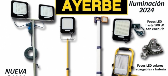 Ayerbe anuncia una innovadora gama de productos de iluminación