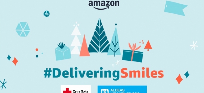 Amazon colabora con Aldeas Infantiles SOS y Cruz Roja esta Navidad