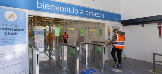 El nuevo centro logístico de Amazon en Alcalá de Henares ya está operativo