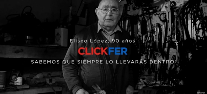 ‘Sabemos que siempre lo llevarás dentro’, la nueva campaña de Clickfer