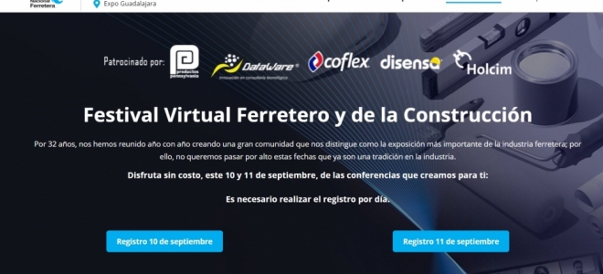 1er Festival Virtual Ferretero y de la Construcción por ExpoNacional Ferretera