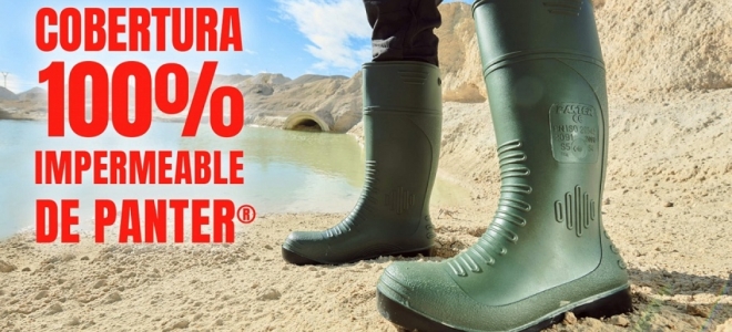 Protege tus pies de la humedad con las botas de PVC de Panter 