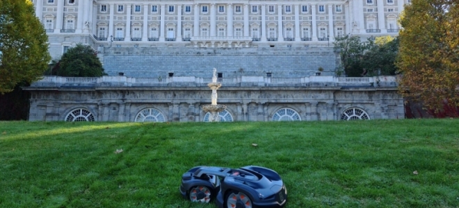 El Palacio Real cuida sus jardines con Husqvarna 