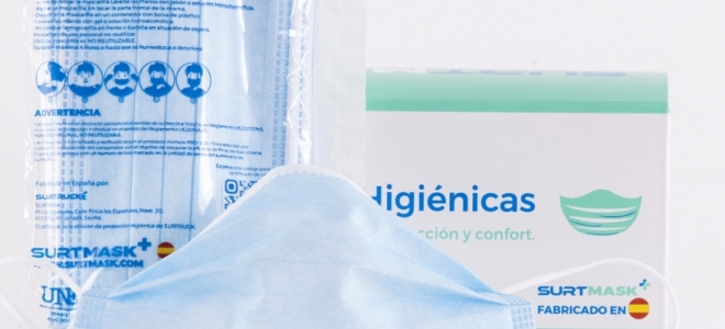 Surtmask, mascarillas higiénicas fabricadas en Sevilla certificadas en calidad