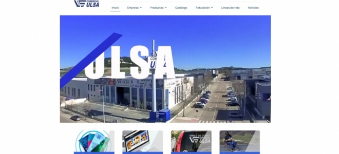 Comercial Ulsa lanza su nueva web ulsa.es